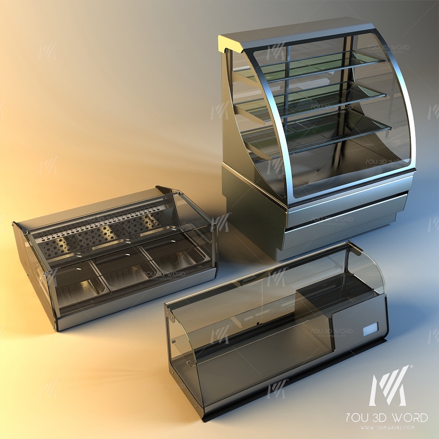 Refrigerated display cases